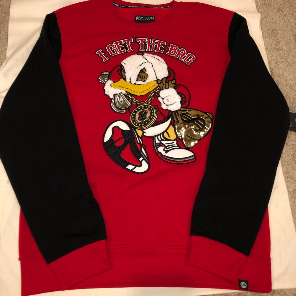 Switch sweatshirt I get the bag! Dope OG !!